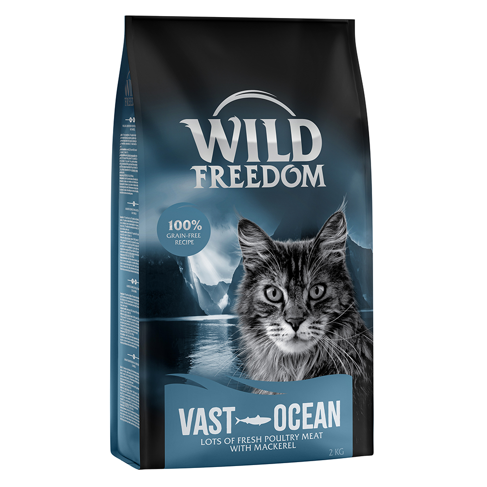 3x2kg Wild Freedom gabomanetes macska szárazeledel -Adult Vast Ocean