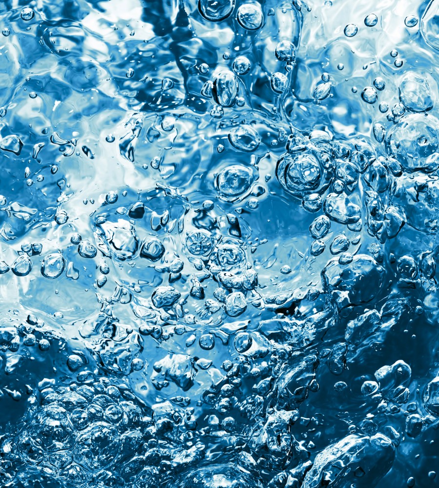 Buborékok a vízben, poszter tapéta 225*250 cm