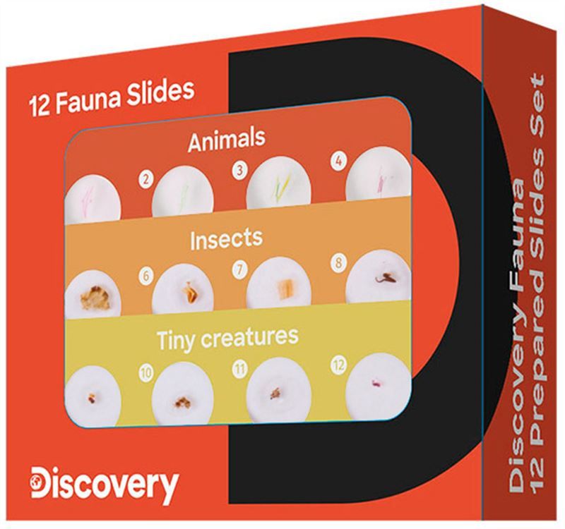 Discovery Fauna 12 Prepared Slides Kész diakészlet