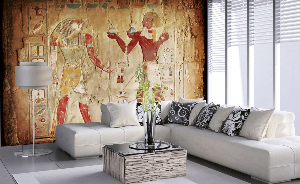 Egyiptomi festés, poszter tapéta 375*250 cm