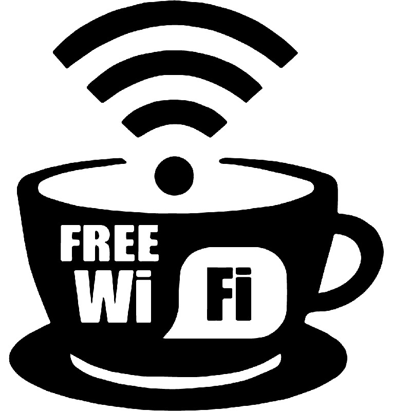 Free Wifi coffee shop