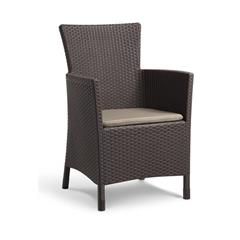Keter Kerti szék  Lowa 62 x 89 x 60 cm sötétbarna