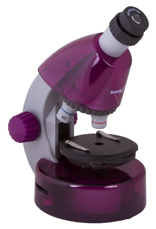 LEVENHUK Mikroszkóp LabZZ M101 nagyítás 640 x lila