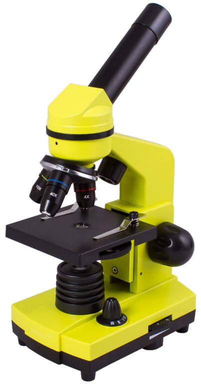 LEVENHUK Mikroszkóp Rainbow 2L zöld nagyítás 400x