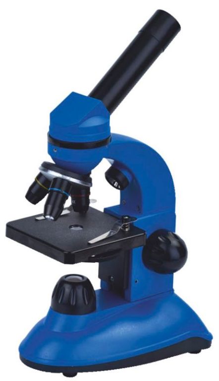Mikroszkóp Discovery Nano Gravity nagyítás 400x kék