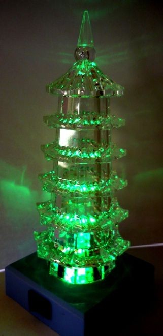 Pagoda, LED dekoráció