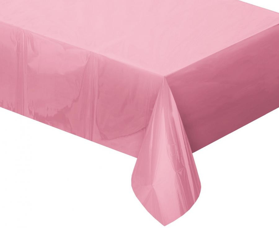 Rózsaszín Metallic fólia asztalterítő 137x183 cm