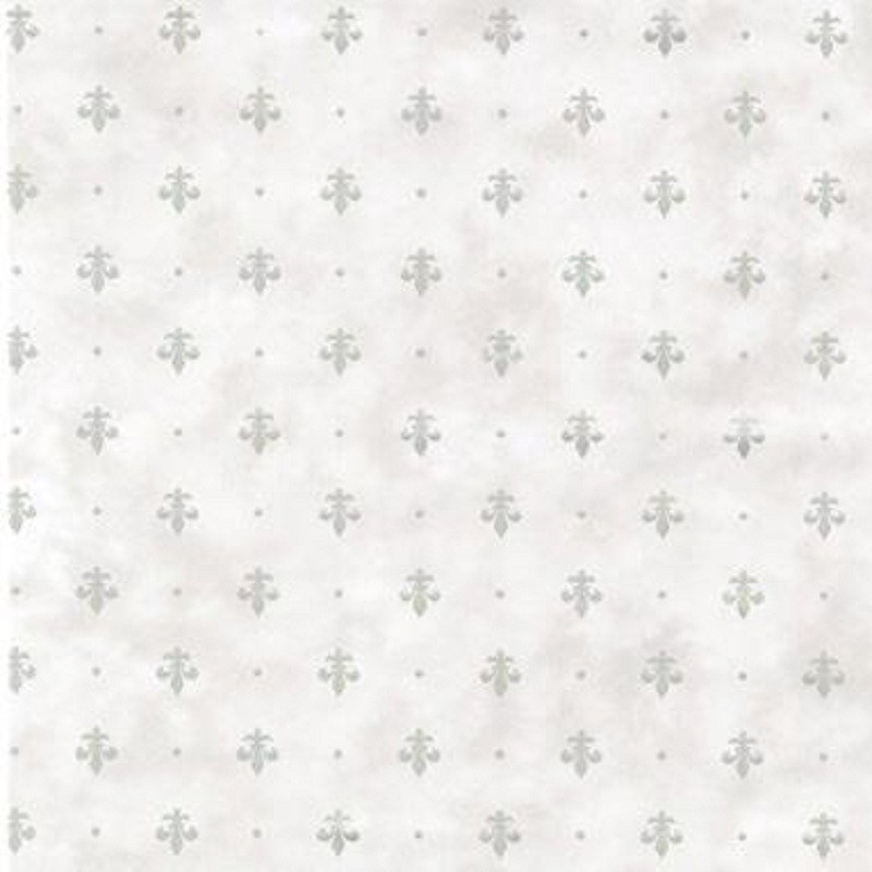 Szürke ezüst lilom mintás öntapadós tapéta