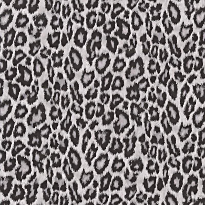 Szürke leopárd mintás öntapadós tapéta