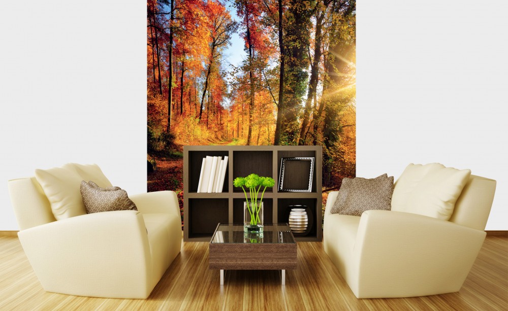 Varázslatos őszi tájkép, poszter tapéta 225*250 cm