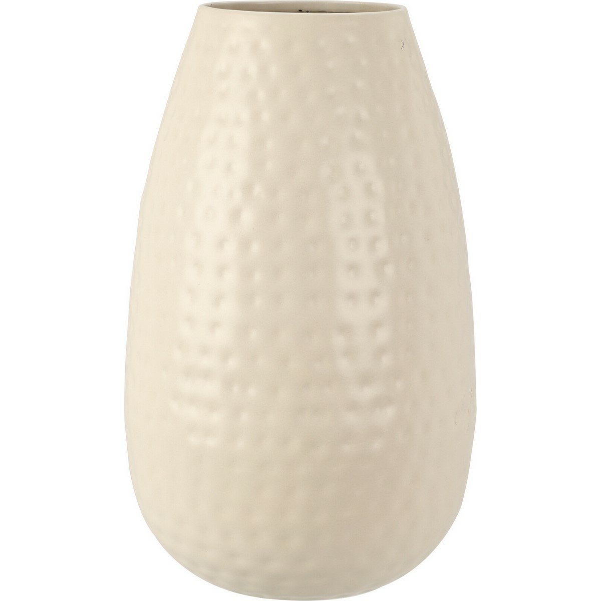 Karasi dekoratív váza krém, 18 x 30 cm