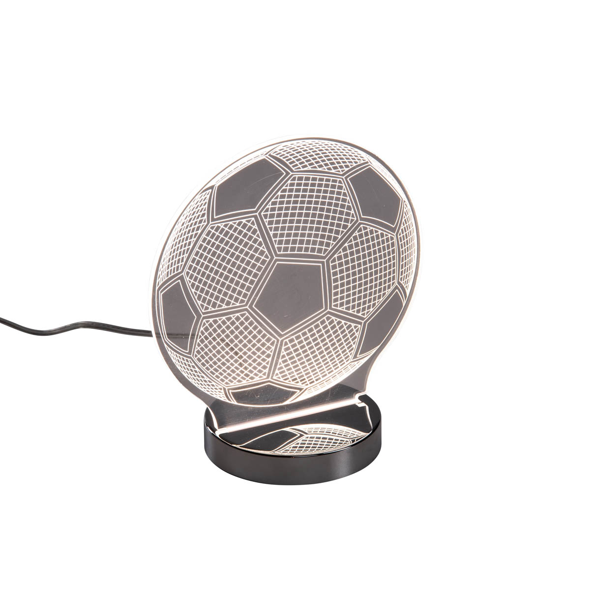 Neon tafellamp wit incl. LED - Soccer