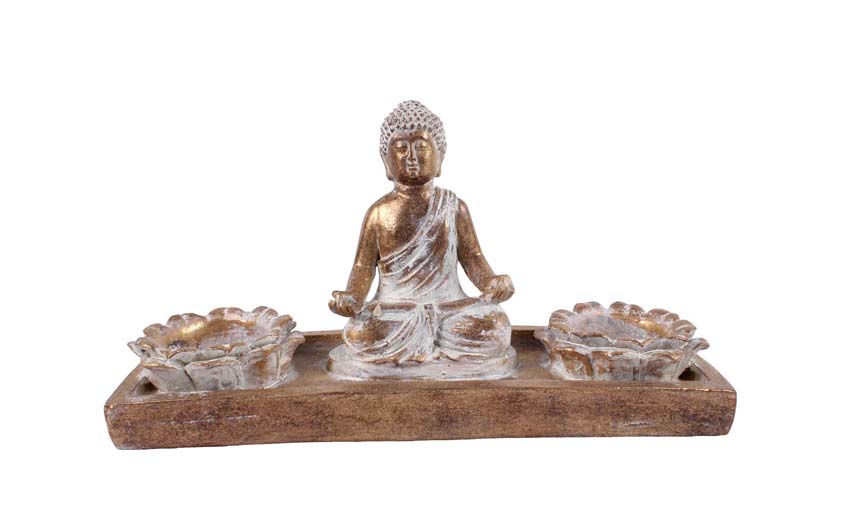 Zen Buddha - gyertyatartó