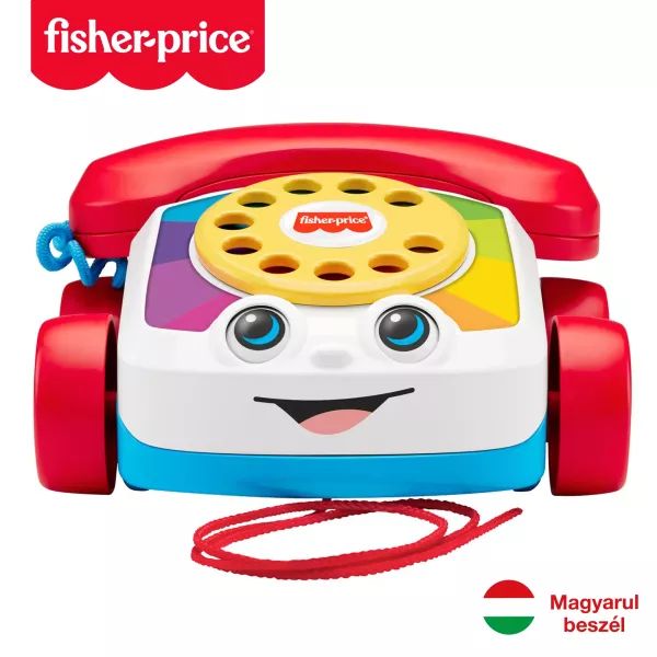 Fisher-Price: Készségfejlesztő klasszikus tárcsás telefon