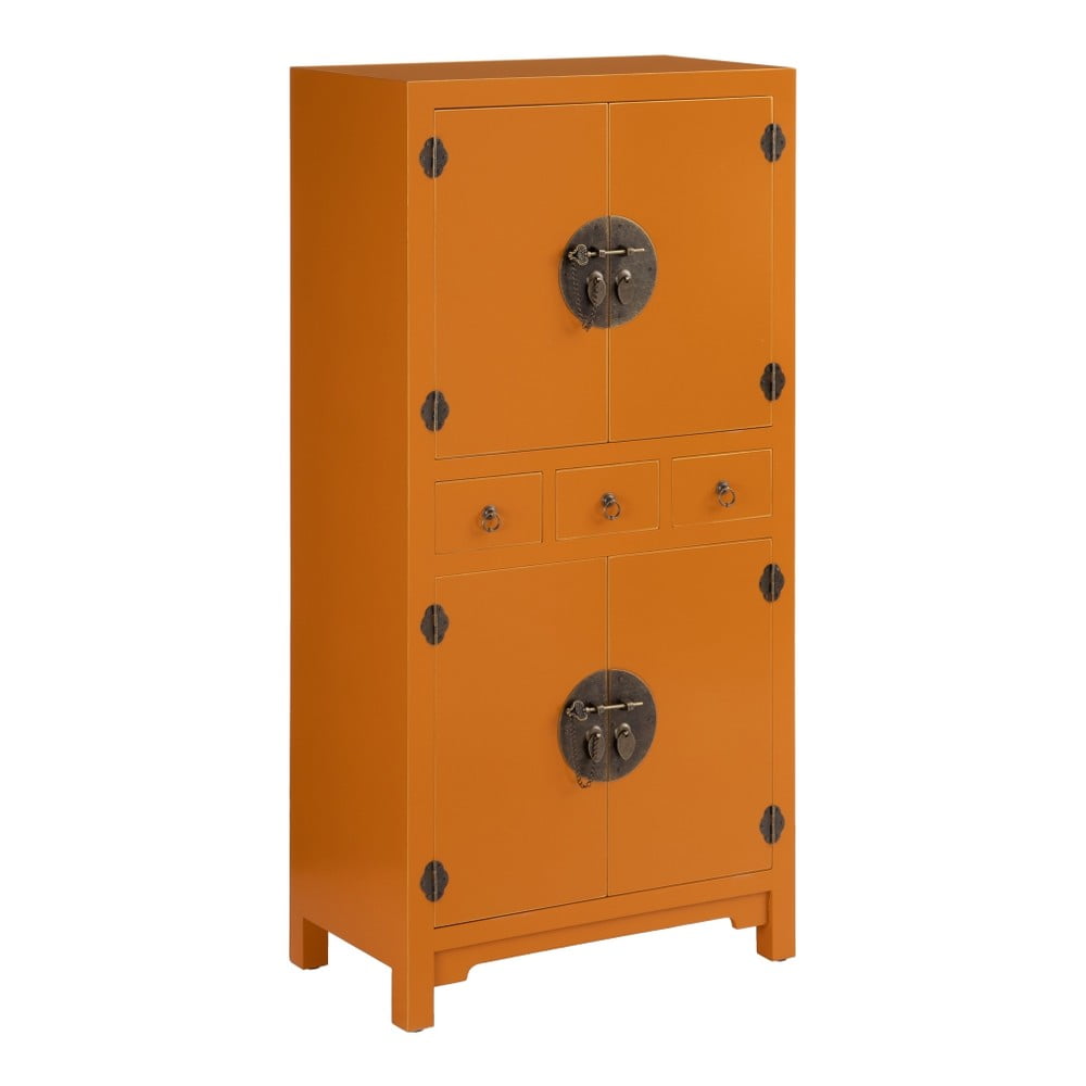 Narancssárga szekrény 63x131 cm New Oriental – Ixia