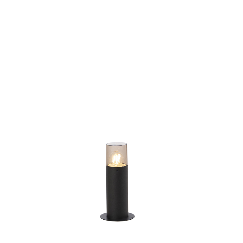 Okos kültéri állólámpa fekete 30 cm WiFi P45 - Odense