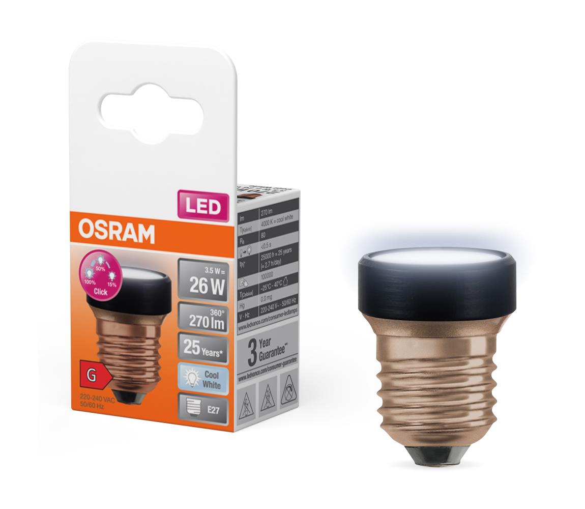 Osram LED Dimmelhető izzó E27/3,5W/230V 4000K 
