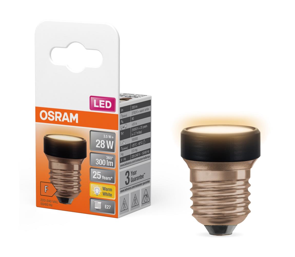 Osram LED Izzó E27/3,5W/230V 2700K 