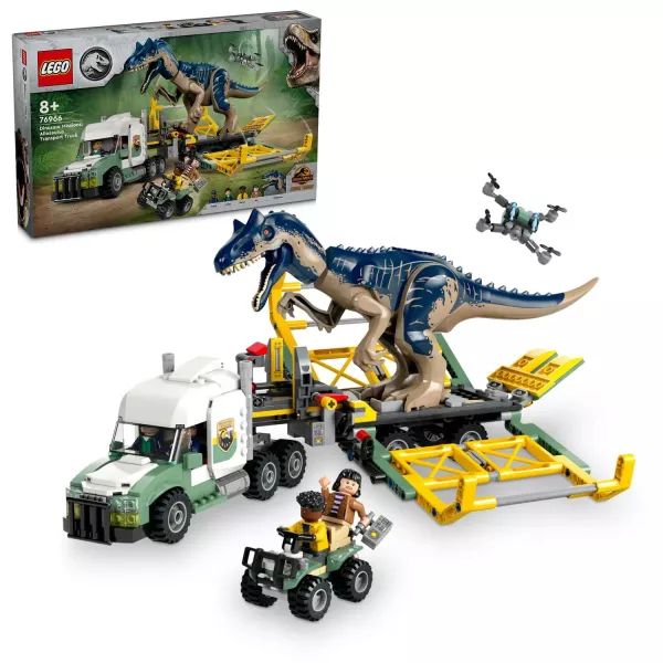 LEGO® Jurassic World: Dinóküldetések: Allosaurust szállító kamion 76966