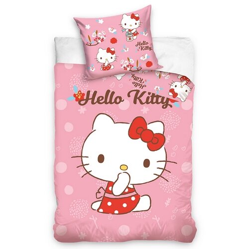 Ágynemű Hello Kitty Little Mlsalka , 100 x 135 cm,40 x 60 cm, 40 x 60 cm