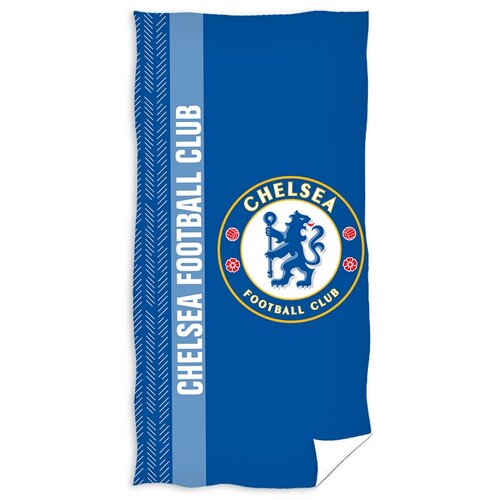 Labdarúgó törölköző FC Chelsea címer, 70 x 140 cm