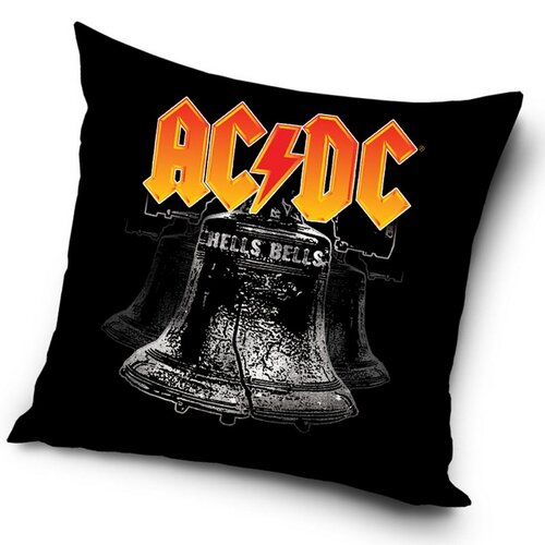 Párnahuzat AC/DC Hells Bells Tour , 40 x 40 cm