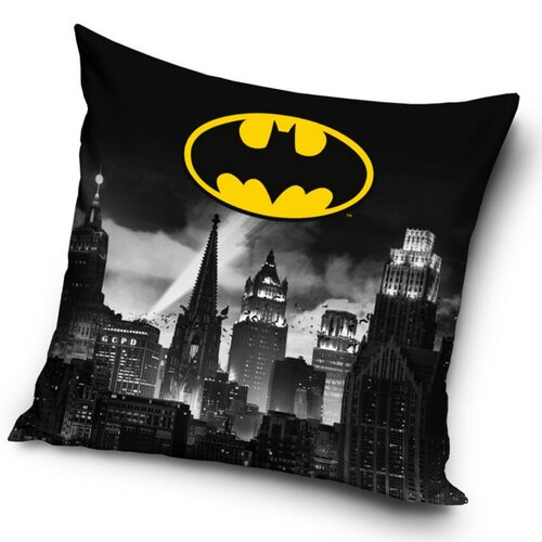 Párnahuzat Batman Night Gotham , 40 x 40 cm
