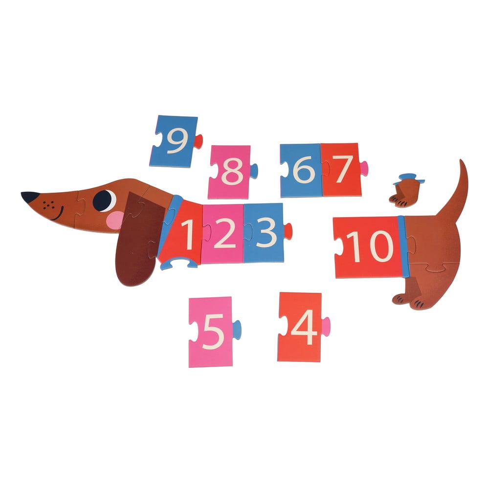 Puzzle (darabszám 16) Sausage Dog – Rex London