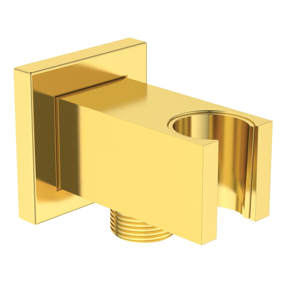 Aranyszínű fém zuhanyfej tartó IdealRain – Ideal Standard