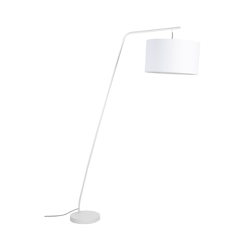 Fehér állólámpa textil búrával (magasság 220 cm) Martine – White Label