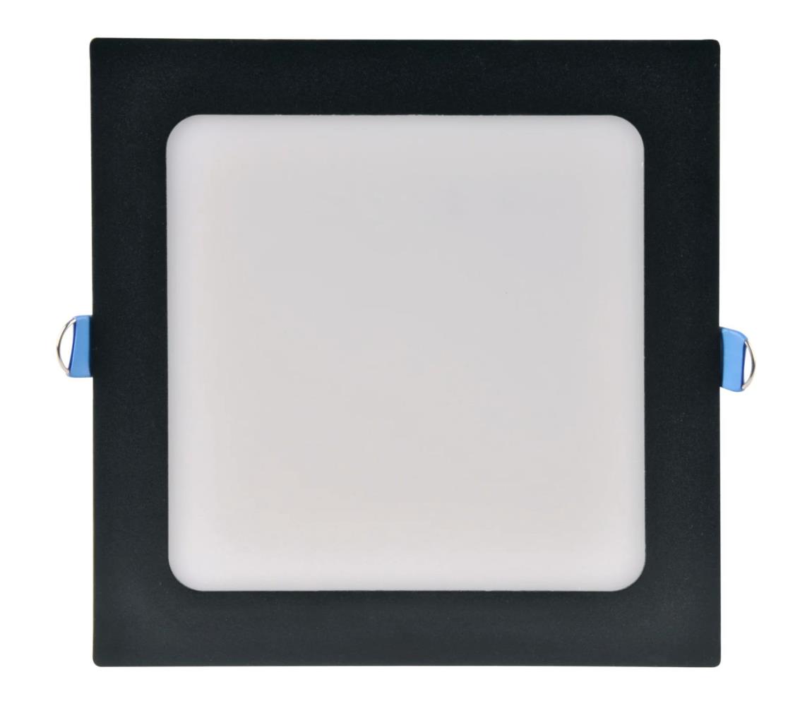  LED Beépíthető lámpa RIGEL LED/10W/230V 4000K 16,8x16,8 cm fekete 