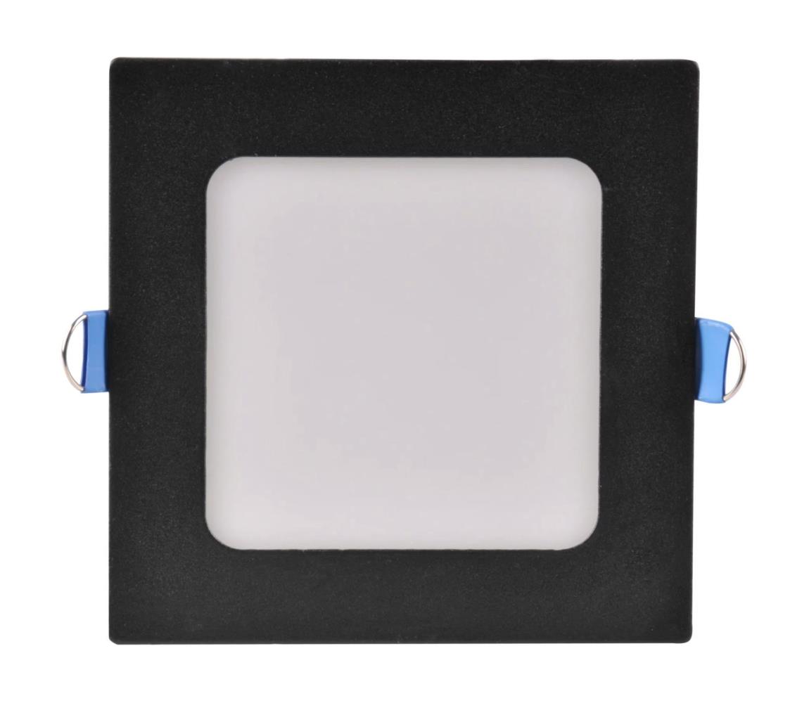  LED Beépíthető lámpa RIGEL LED/4,8W/230V 4000K 11,8x11,8 cm fekete 