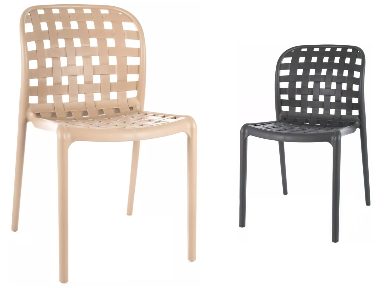 SIG-Strip modern rakásolható műanyag szék
