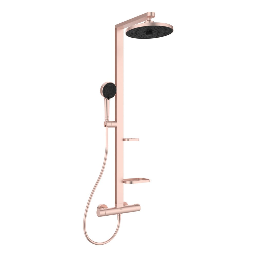 Világos rózsaszín fém zuhanyszett 111 cm ALU+ – Ideal Standard