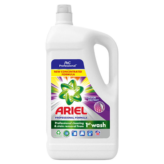 Ariel Professional folyékony mosószer Color 100 mosás, 5 L