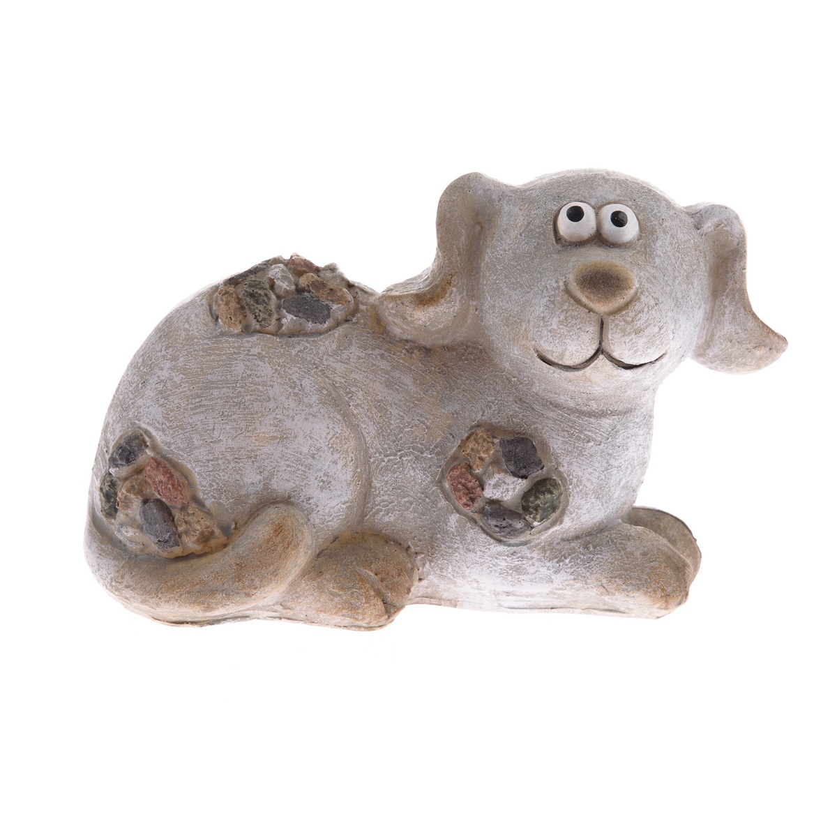 Kerti dekoráció Kutya, 16,7 x 10,3 x 9,3 cm, polirezin