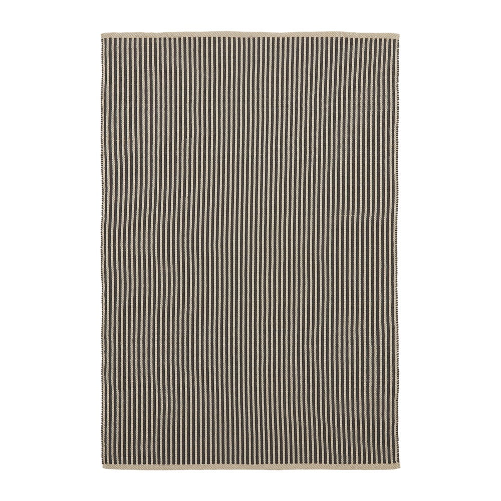 Fekete-bézs kültéri szőnyeg 160x230 cm Satanca – Kave Home