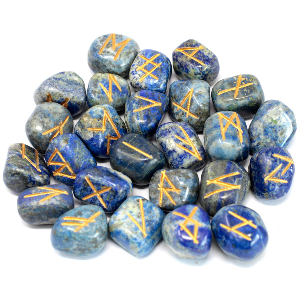Indiai Rúna Kövek - Lapis Lazuli