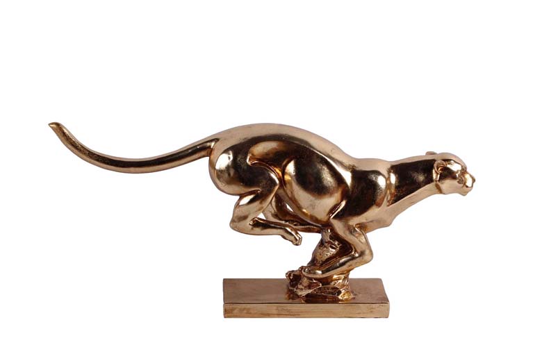 Arany jaguár - szobor