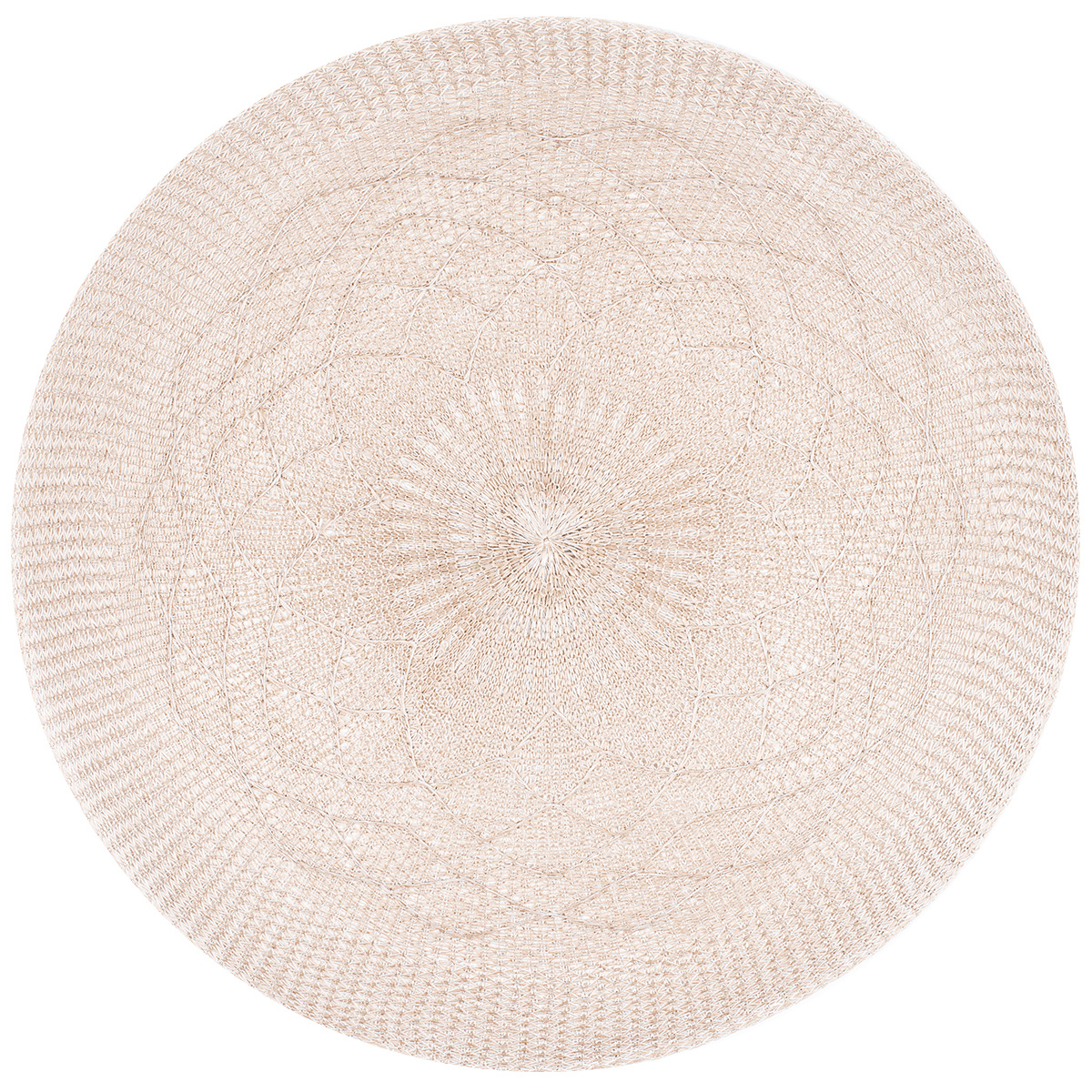 Mandala bézs, 38 cm-es tányéralátét