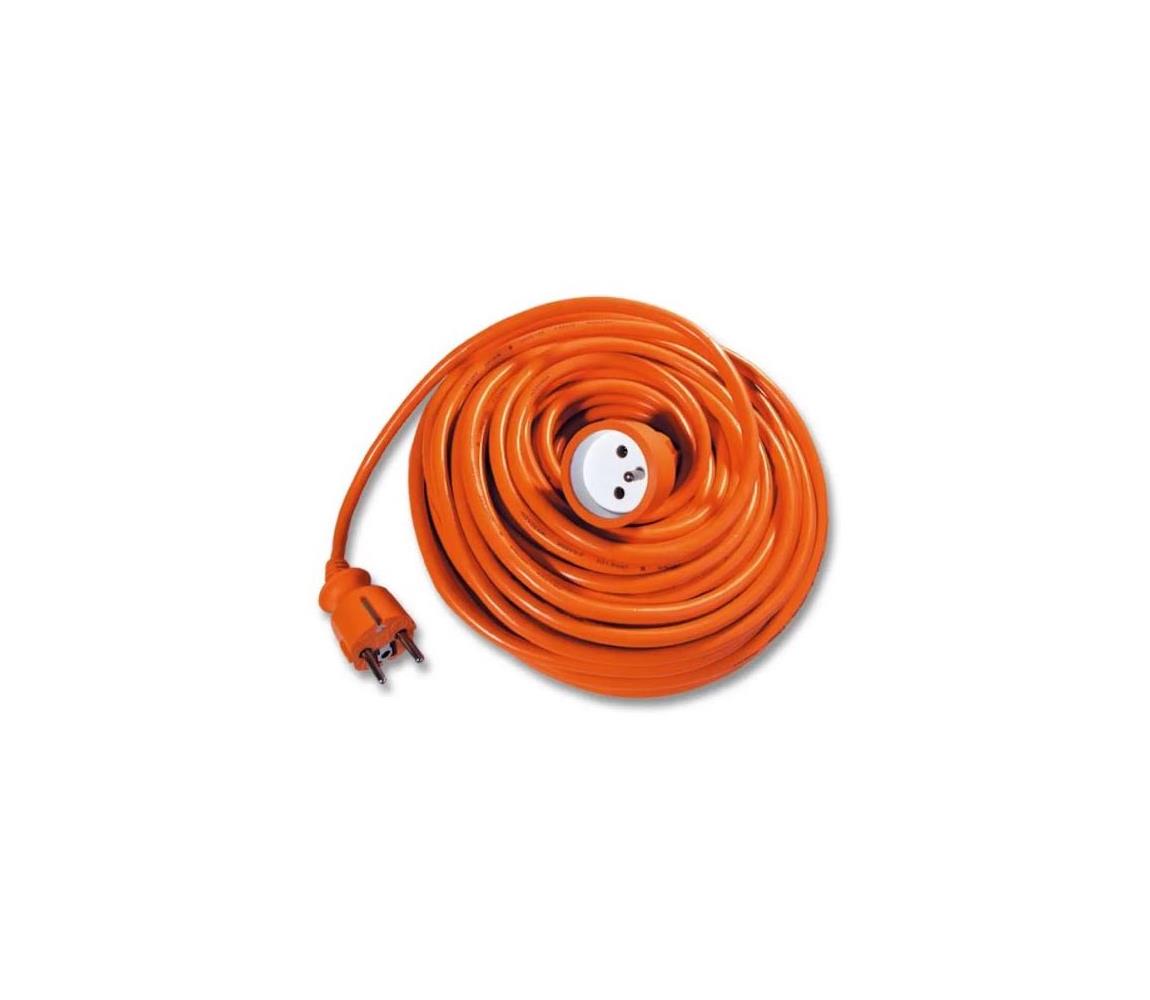  Hosszabító kábel 20 m narancs 
