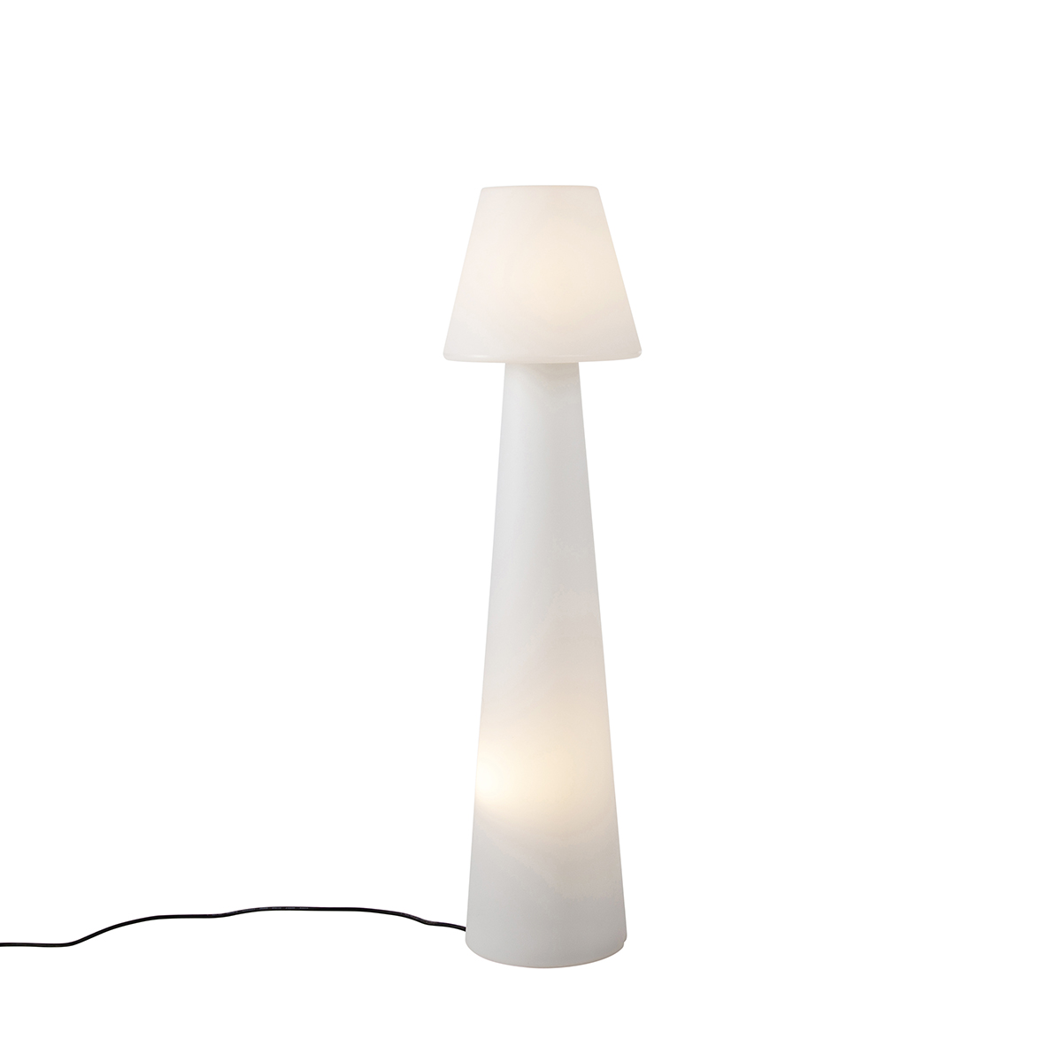 Smart buiten vloerlamp wit incl. LED A60 IP44 - Katrijn