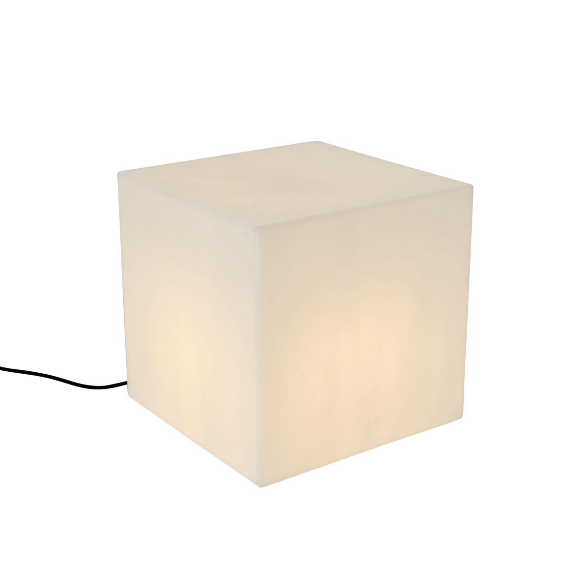 Smart buitenlamp wit 38 cm vierkant incl. LED A60 IP44 - Nura