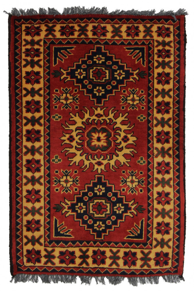 Afgán szőnyeg Kargai 62x93