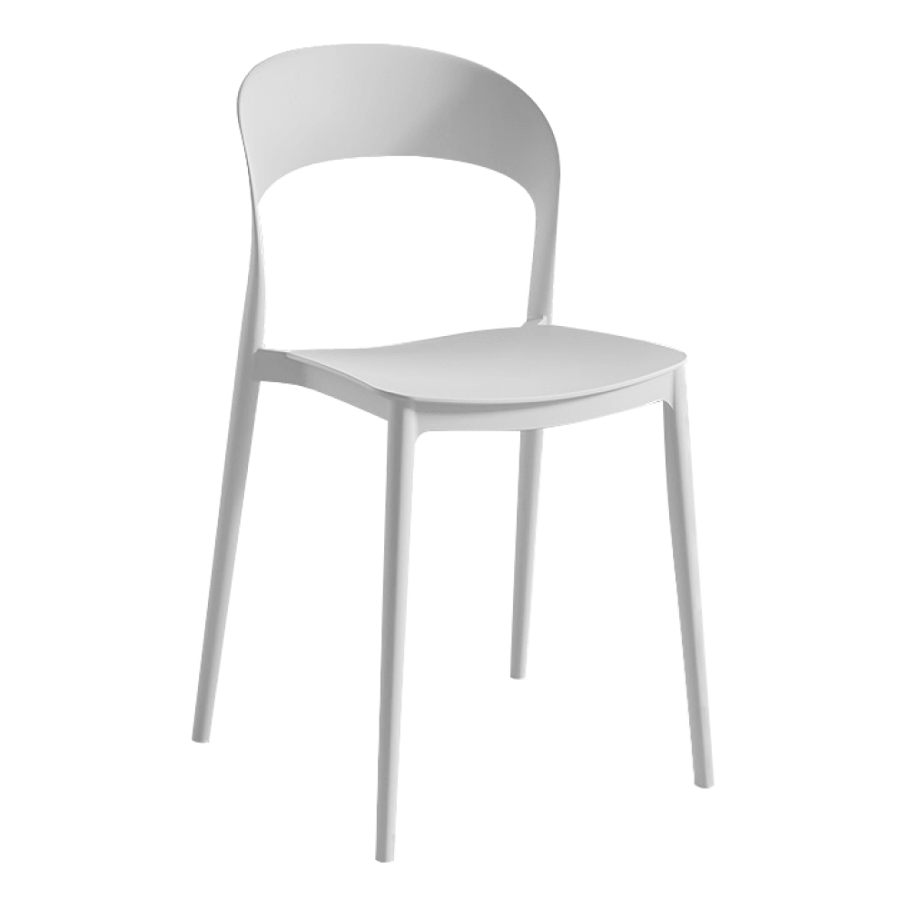 Rakásolható szék, fehér, RADANA