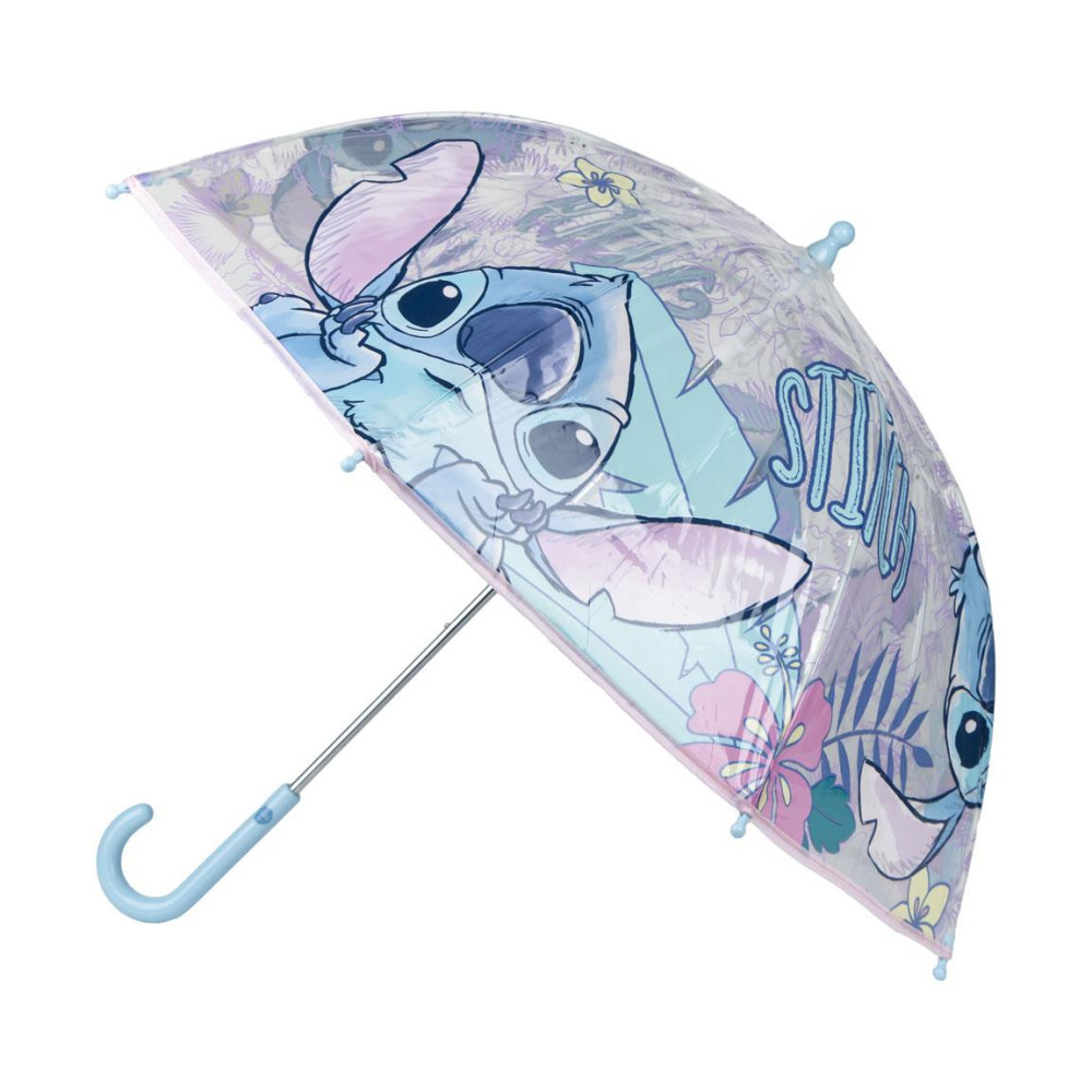 Disney Lilo és Stitch, A csillagkutya Hibiscus gyerek átlátszó esernyő Ø71 cm