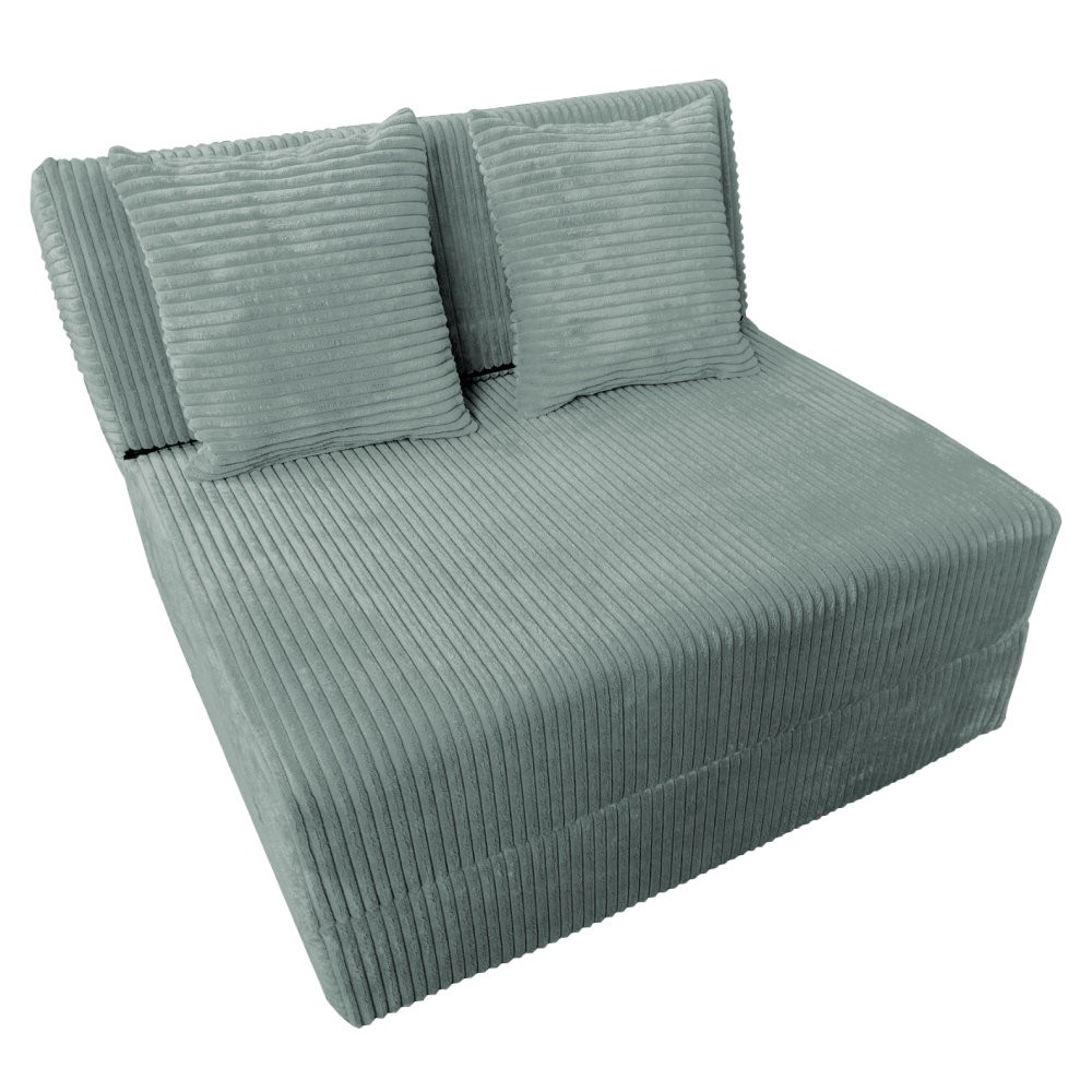 Összecsukható matrac/fotel, 2v1, mentol, PELOS