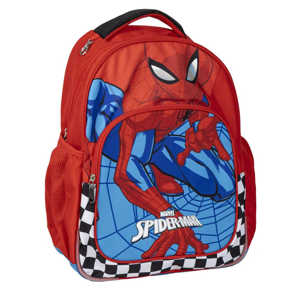 Pókember Checked iskolatáska, táska 42 cm