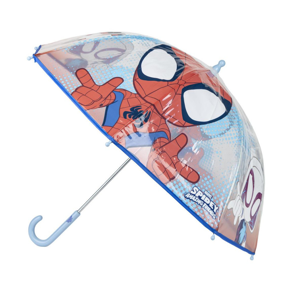 Pókember Spidey gyerek átlátszó esernyő Ø74 cm