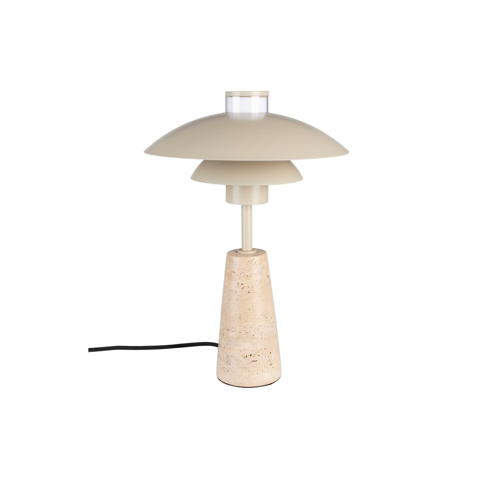 Bézs LED dimmelhető asztali lámpa (magasság 37 cm) Cole – Zuiver